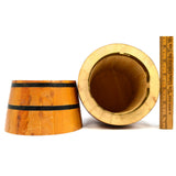 Vintage HENNESSY PROMO ADVERTISING St. Bernard MINI 10" OAK BARREL Wood KEG Cask
