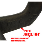 Antique COBBLERS SHOE LAST Cast Iron BLAKEY'S PARAGON NO 2 Shoemakers Anvil 1884