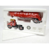 Excellent FIRST GEAR "MACK 1960 B-61 TRACTOR w/ TANK TRAILER" 1:34 Diecast MOBIL