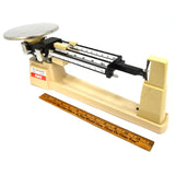 Excellent! OHAUS TRIPLE BEAM BALANCE SCALE 700/800 Series w/ 3 WEIGHTS & CASE!!