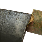 Antique DEBARKING DRAW KNIFE Unbranded 14.25" ARCHED/CURVED BLADE Unusual Tool!