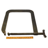 Vintage HARGRAVE "SUPERCLAMP" Huge 12"x16" Deep Throat STEEL CLAMP No. 44-X Rare