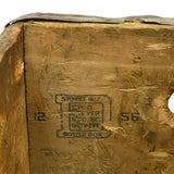 Vintage HOFFMAN BEVERAGE CO. BEER CRATE Wood Box "QUALITY BEVERAGES" Newark, NJ