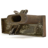 Antique ALL IRON RABBET PLANE by R. HOE & CO. No. P257-1 Rare WOODWORKING TOOL!!