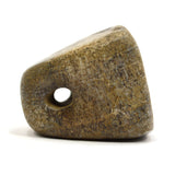 Ancient NEAR EAST STEATITE CONOID SEAL STAMP Tel Megiddo? DOG/CAT/HYENA Animal