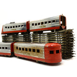 Vintage LIONEL JR. STREAMLINE TRAIN SET #1700 Pre-War O-GAUGE 4-Cars + 22-TRACKS
