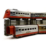 Vintage LIONEL JR. STREAMLINE TRAIN SET #1700 Pre-War O-GAUGE 4-Cars + 22-TRACKS
