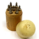 Vintage HOLE CLOSING PUNCHES Punch Set of 7 from FRANCE Clock Repair WATCHMAKER