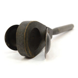 Antique PRIMITIVE NOISEMAKER Rattle WOOD, STEEL & COPPER CLACKER Homemade/AAFA?