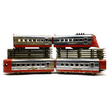 Vintage LIONEL JR. STREAMLINE TRAIN SET #1700 Pre-War O-GAUGE 4-Cars + 22-TRACKS