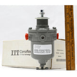 New in Box! CONOFLOW-ITT INDUSTRIES 'FILTER REGULATOR' Mo. GFH60XTKEX1G 0-125PSI
