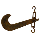 Antique CAST IRON SLIDING BEAM SCALE 200 lbs. COTTON / TOBACCO Pat. Jan. 11-1916