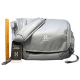 Brand New HAGLOFS NODE MESSENGER 17" SHOULDER BAG No. 338727 Color: GRANITE/Gray