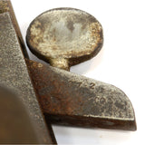 Antique ALL IRON RABBET PLANE by R. HOE & CO. No. P257-1 Rare WOODWORKING TOOL!!
