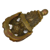 Antique EAGLE DOOR KNOCKER 8" Solid BRASS KNOCK Salvaged ARCHITECTURAL HARDWARE