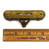 Antique STANLEY POCKET LEVEL No. 41 Type 4 in BONUS CASE! Pat. 1896 IRON & BRASS