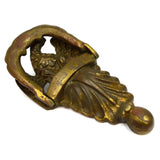 Antique EAGLE DOOR KNOCKER 8" Solid BRASS KNOCK Salvaged ARCHITECTURAL HARDWARE