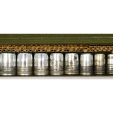 Vintage S-K 18pc SAE SOCKET SET 1/2" Drive #42470 RATCHET Metal Case 7/16-1 1/4"