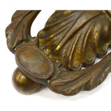 Antique EAGLE DOOR KNOCKER 8" Solid BRASS KNOCK Salvaged ARCHITECTURAL HARDWARE
