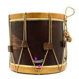 Vintage WWII LUDWIG (WFL) ROPE SNARE DRUM Military Parade 15" DIA. HEAD X 14.5"T