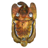 Antique EAGLE DOOR KNOCKER 8" Solid BRASS KNOCK Salvaged ARCHITECTURAL HARDWARE