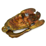 Antique EAGLE DOOR KNOCKER 8" Solid BRASS KNOCK Salvaged ARCHITECTURAL HARDWARE