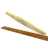 Vintage SHARPENING STONE Advertising "AVOCA FRUIT & GROCERY" Unusual Promo Item!