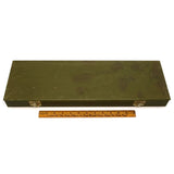 Vintage S-K 18pc SAE SOCKET SET 1/2" Drive #42470 RATCHET Metal Case 7/16-1 1/4"