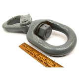 Restored CROSBY 1/2"/13 mm SHUR-LOC S-1326 SWIVEL-TYPE HOOK w/ Bearing GRADE 100