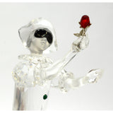 2001 SWAROVSKI CRYSTAL FIGURINE + Stand "MASQUERADE HARLEQUIN" #254044 in Box!!