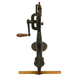 Antique NORTH BROS. DRILL PRESS "YANKEE" NO. 1003 Hand-Crank BENCH/TABLE MOUNTED