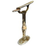 Antique COBBLERS STAND Shoe Shine 14" Tall FOOT REST Primitive SHOEMAKER'S TOOL