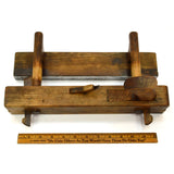 Antique "JOHN BELL PHILAD" Complex WOODEN COMBINATION MOLDING PLANE Unusual RARE