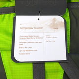 New MARMOT "KOMPRESSOR SUMMIT" HIKING BAG #25470 Backpack/DAYPACK Lime Green HTF!