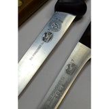 Vintage KITCHEN-CHEF-BUTCHER KNIFE Lot of 5 Knives FORSCHNER Unmarked & INTEDGE