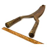 Antique CUTTING/CHOPPING TOOL Broom Clipper TOBACCO CUTTER Flower Trimmer SHEARS