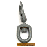 Restored CROSBY 1/2"/13 mm SHUR-LOC S-1326 SWIVEL-TYPE HOOK w/ Bearing GRADE 100