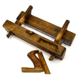 Antique "JOHN BELL PHILAD" Complex WOODEN COMBINATION MOLDING PLANE Unusual RARE
