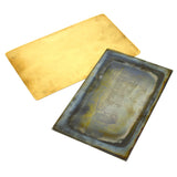 Antique PHOTO PRINT & GLASS NEGATIVE (5x8") of JOHN ROYLE & SONS BUILDING c.1855