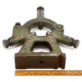 Vintage UNBRANDED STEADY REST 13.5" Heavy Duty METAL LATHE 3.5" Capacity 7-1/8CL