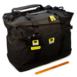Brand New! MOUNTAINSMITH "ZIP TOP TOTE" Size Medium BLACK w/ Shoulder Strap