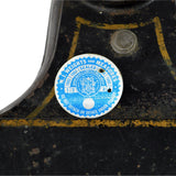 Antique ENTERPRISE JACOB BROS. COUNTER SCALE Cast Iron PLATFORM & PAN w/ WEIGHTS