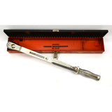 Vintage WILLIAMS TORQUE WRENCH No. S-57 "MEASURRENCH" 20-200 ft/lbs, 1/2" Drive