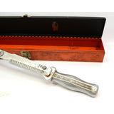 Vintage WILLIAMS TORQUE WRENCH No. S-57 "MEASURRENCH" 20-200 ft/lbs, 1/2" Drive