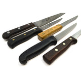 Vintage KITCHEN-CHEF-BUTCHER KNIFE Lot of 5 Knives FORSCHNER Unmarked & INTEDGE