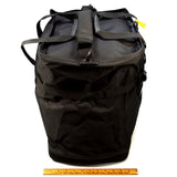 Brand New! MOUNTAINSMITH "ZIP TOP TOTE" Size Medium BLACK w/ Shoulder Strap