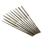 Vintage GROBET-SWISS 10-pc NEEDLE FILE SET 14 & 16cm MACHINIST Gunsmith JEWELER
