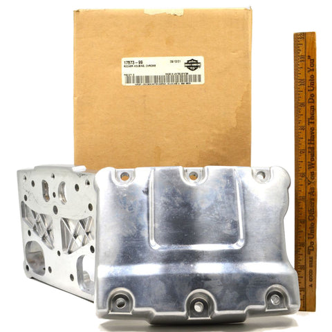 HARLEY-DAVIDSON MOTORCYCLE PARTS #17571-99 & 17543-99 Twin Cam ROCKER BOX COVERS