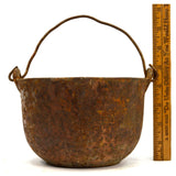 Antique SMELTING POT Signed "HOOD TOOLS, PHILA. PA, G17" Lead Melting BLACKSMITH