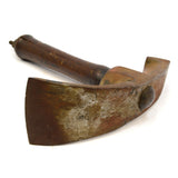 Antique COOPERS BOWL ADZE Hand/Elbow Adz by "W. BUTCHER" of Sheffield MARKED "2"